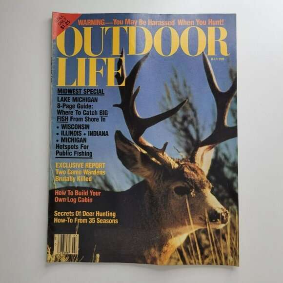 Outdoor Hunting Magazine Lot Michigan Out Of Doors American Rifleman Fishing Vin - Picture 3 of 9
